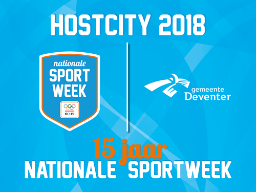 Deventer eerste host city van jubilerende Nationale Sportweek