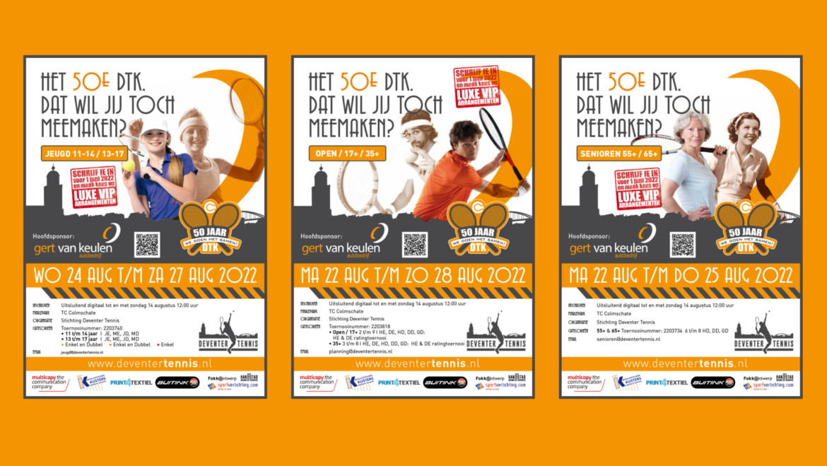 50 jaar Deventer Tenniskampioenschappen