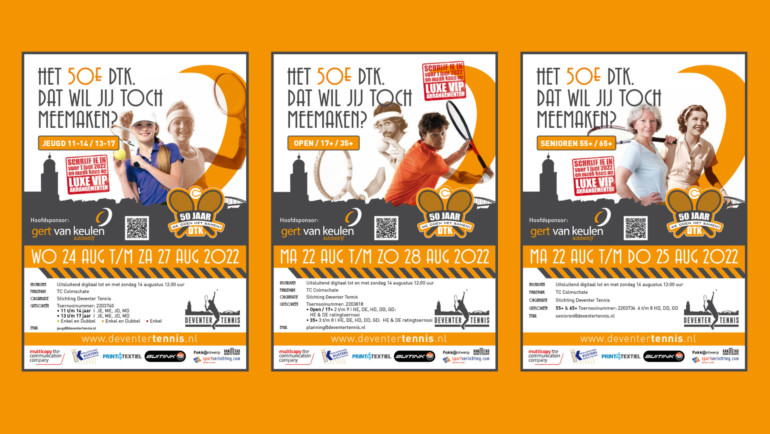 50 jaar Deventer Tenniskampioenschappen